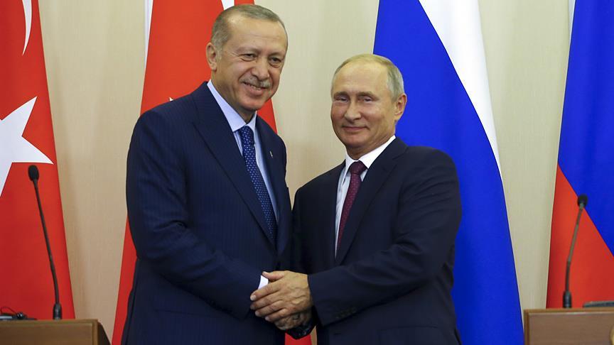 Erdoğan Putin İle Görüştü