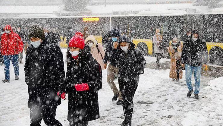 Meteoroloji'den İstanbul ve Birçok İl İçin Kar Uyarısı