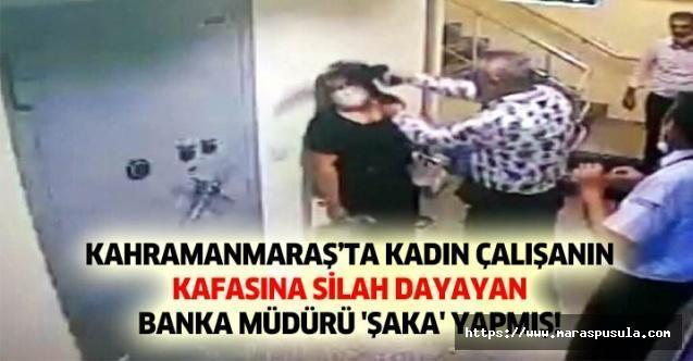Kahramanmaraşta Kadın Çalışanın Kafasına Silah Dayayan Banka Müdürünün Cezası