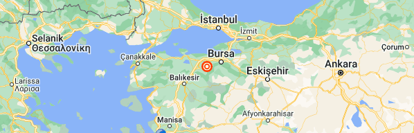 Bursa'nın Mustafakemalpaşa İlçesinde 4,3 Büyüklüğünde Sarsıntı Meydana Geldi