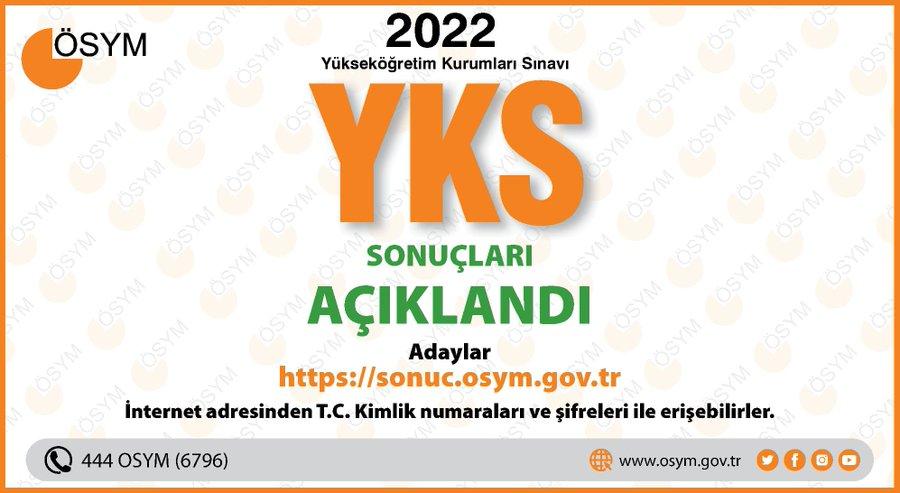 YKS Sonuçları Açıklandı