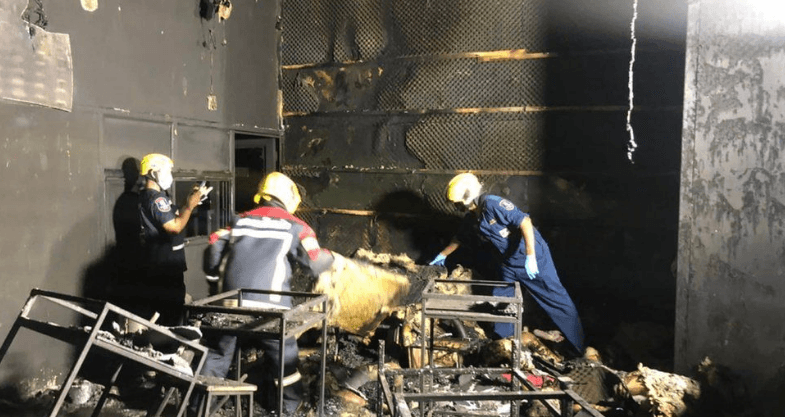 Tayland'da Gece Kulübünde Yangın