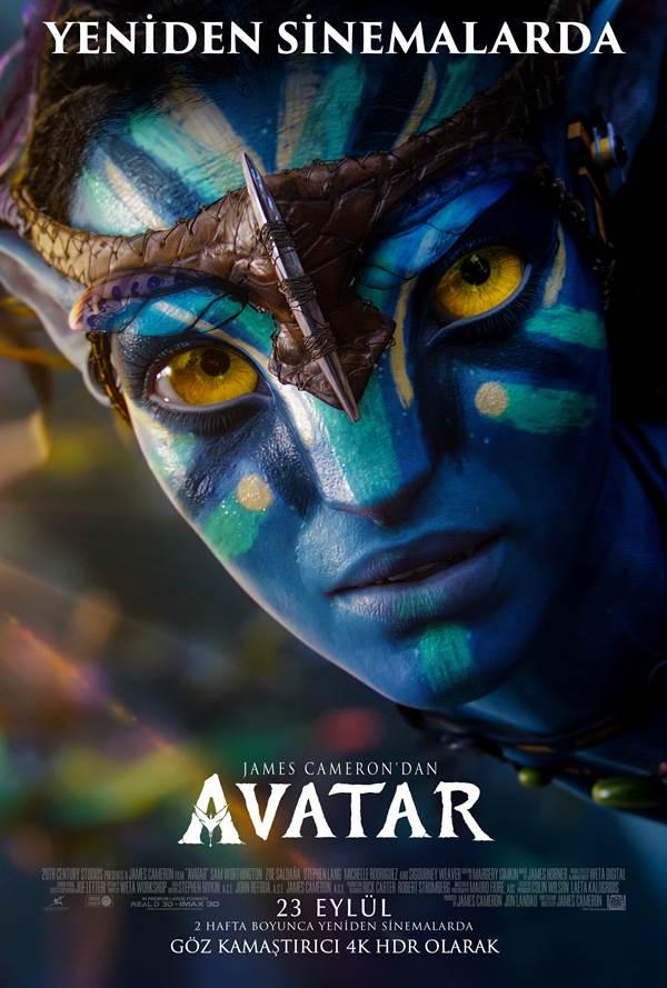 Sinemanın Efsanelerinden Olan ''Avatar'' Tekrar Geri Döndü