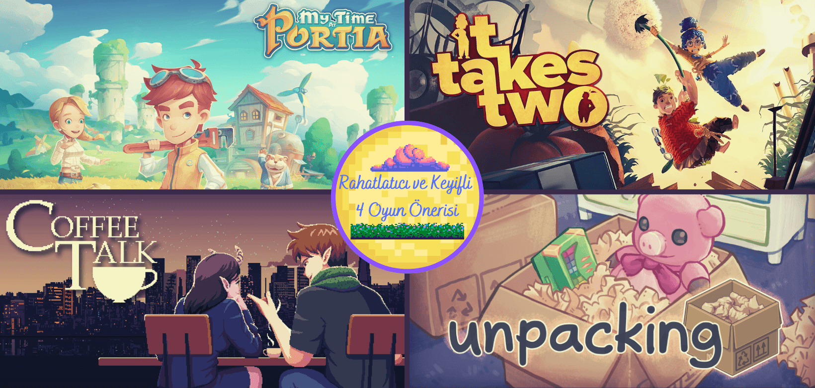 Rahatlatıcı ve Keyifli 4 Oyun Önerisi