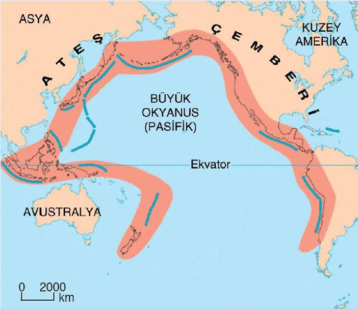 Pasifik Ateş Çemberi Nedir?