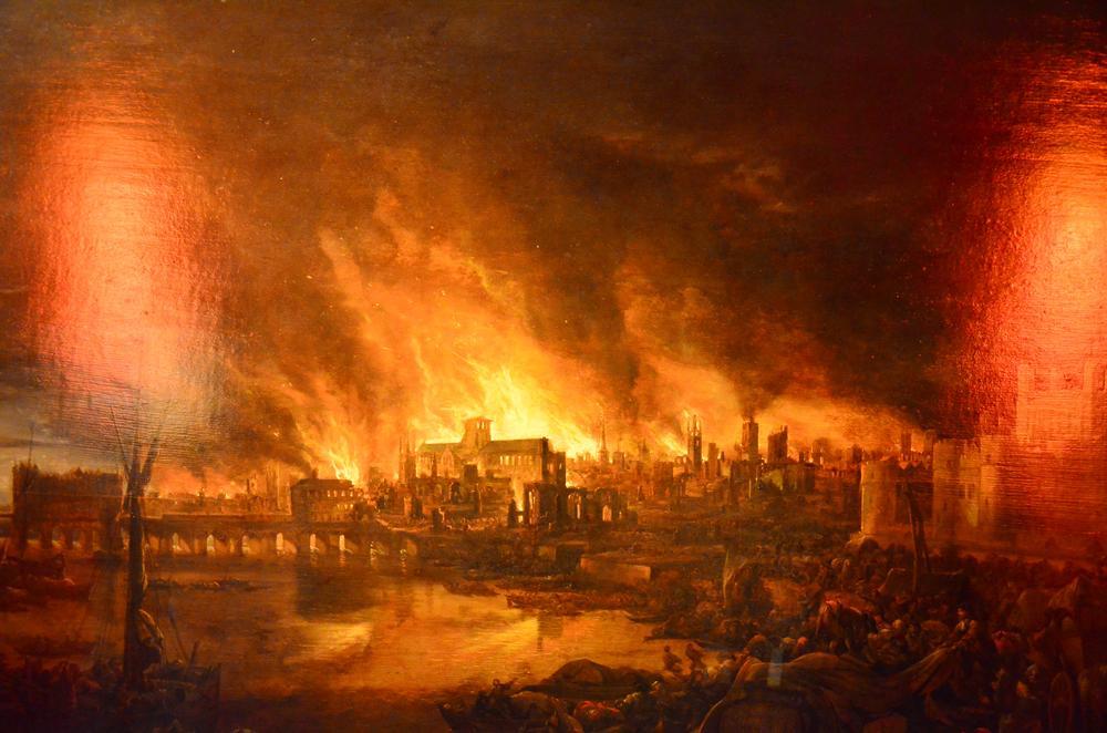 The Great Fire of London: Destruction and Reconstruction in 1666