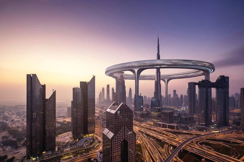Dubai'nin İnanılmaz Projesi : Downtown Circle