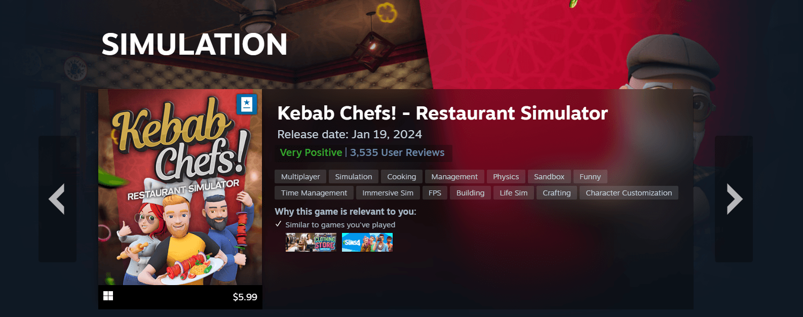 Choose a Career: Simulation Games