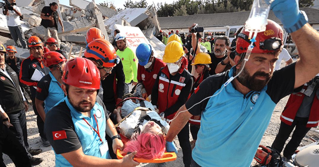 Mersin'de Gerçekleşmesi Öngörülen Deprem İçin Tatbikat Yapıldı