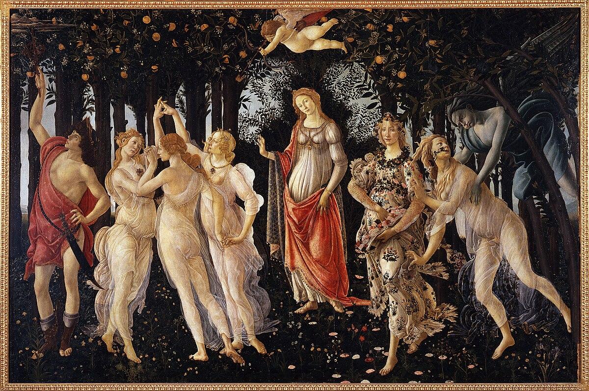 Sandro Botticelli' nin "Primavera" (İlkbahar) Tablosu: Tarihi ve Analizi