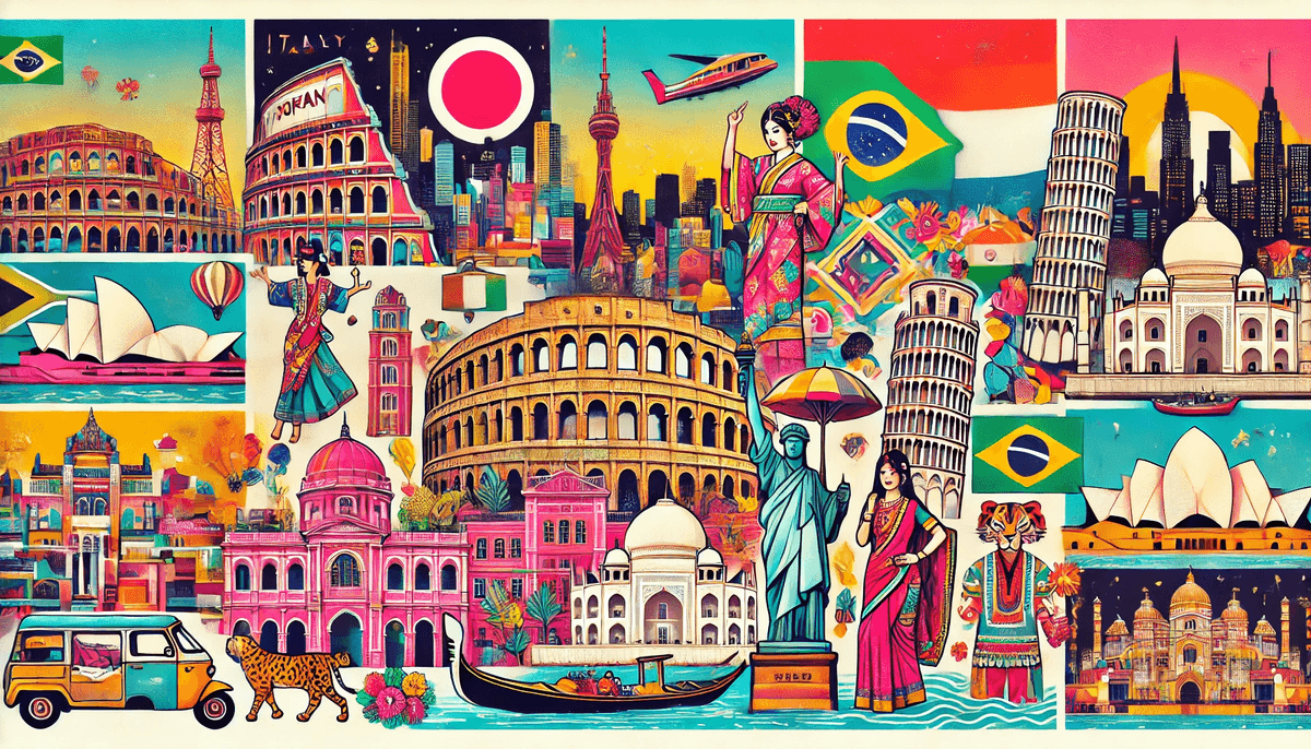 Dünyanın Renkli Köşelerinde Bir Macera: Her Yere Bir Dokunuş