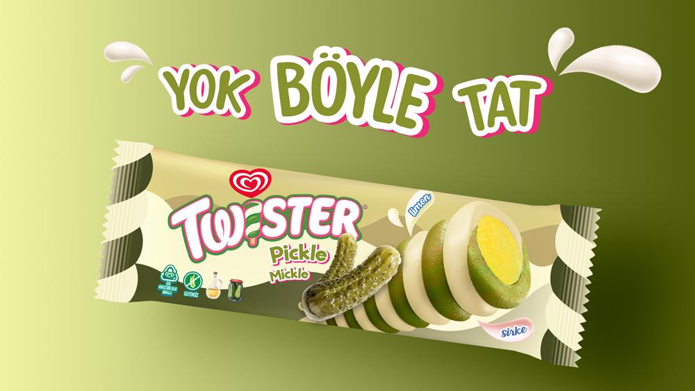 Algida'nın Turşulu Twister'ı