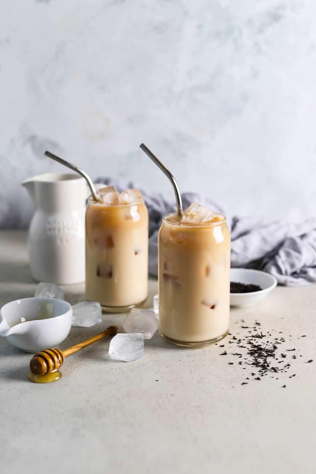 Sütlü Çay Severlerin Bu Yaz Favorisi Olacak Bir Tarif! Iced Earl Grey Latte!