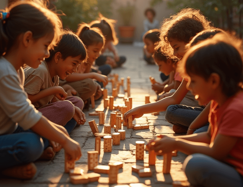 Toplumun Minyatür Yansıması: Domino Oyununun Çocukların Sosyal Gelişimine Etkisi