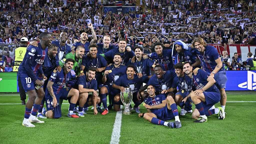 Paris Saint-Germain UEFA Süper Kupası Şampiyonu