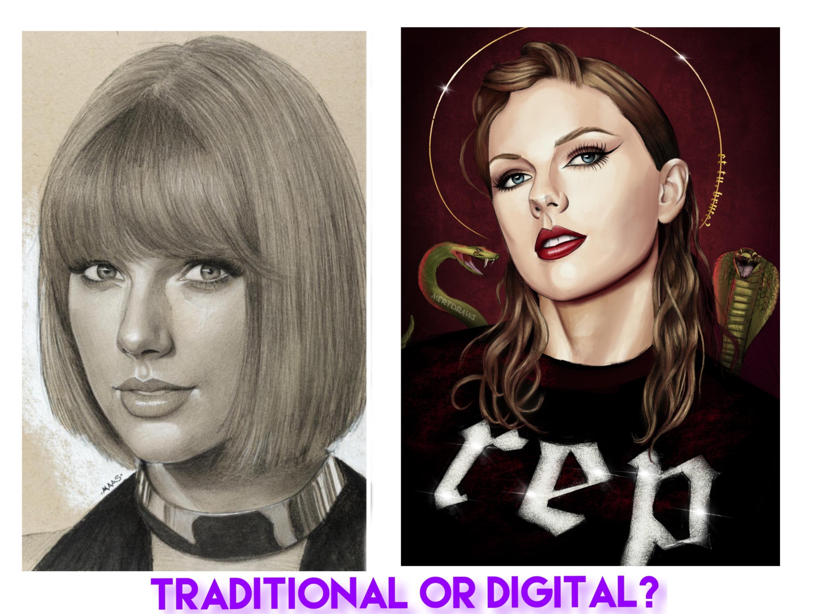 Traditional Art or Digital Art
