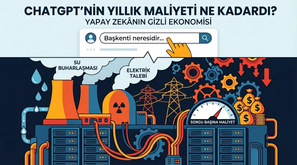 ChatGPT Bir Yılda Ne Kadara Mal Oldu? Yapay Zekanın Gizli Ekonomisi