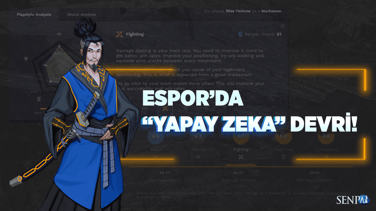 Yapay Zeka Espor Dünyasında Yerini Aldı!