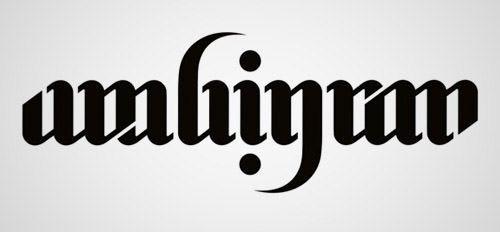 Ambigram Üzerinden '' Her Şey Zıttı İle Kaimdir'' Düşüncesine Atıf