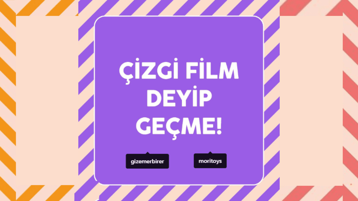 Çizgi Filmler Yalnızca Seyirlik Midir?