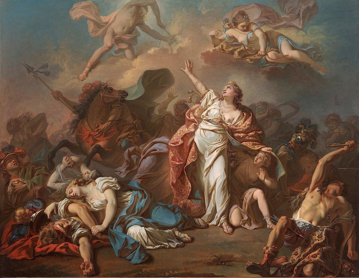 Neo-klasik Bir Eser Olarak Jacques-Louis David’in “Apollo and Diana Attacking the Children of Niobe” Tablosu