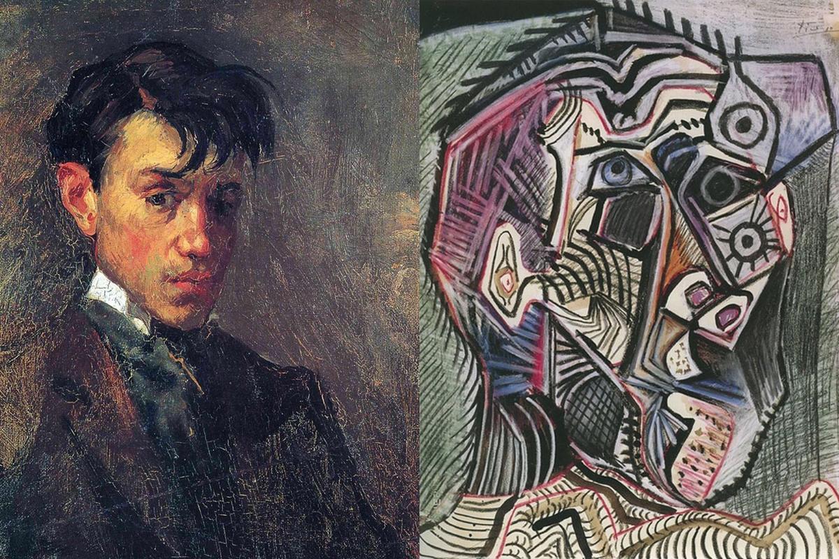 Picasso'nun Otoportre Evrimi: 15 Yaşından 90 Yaşına
