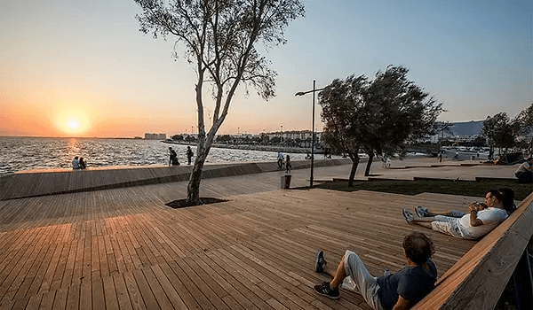 İzmir'de Bir Gün Batımı