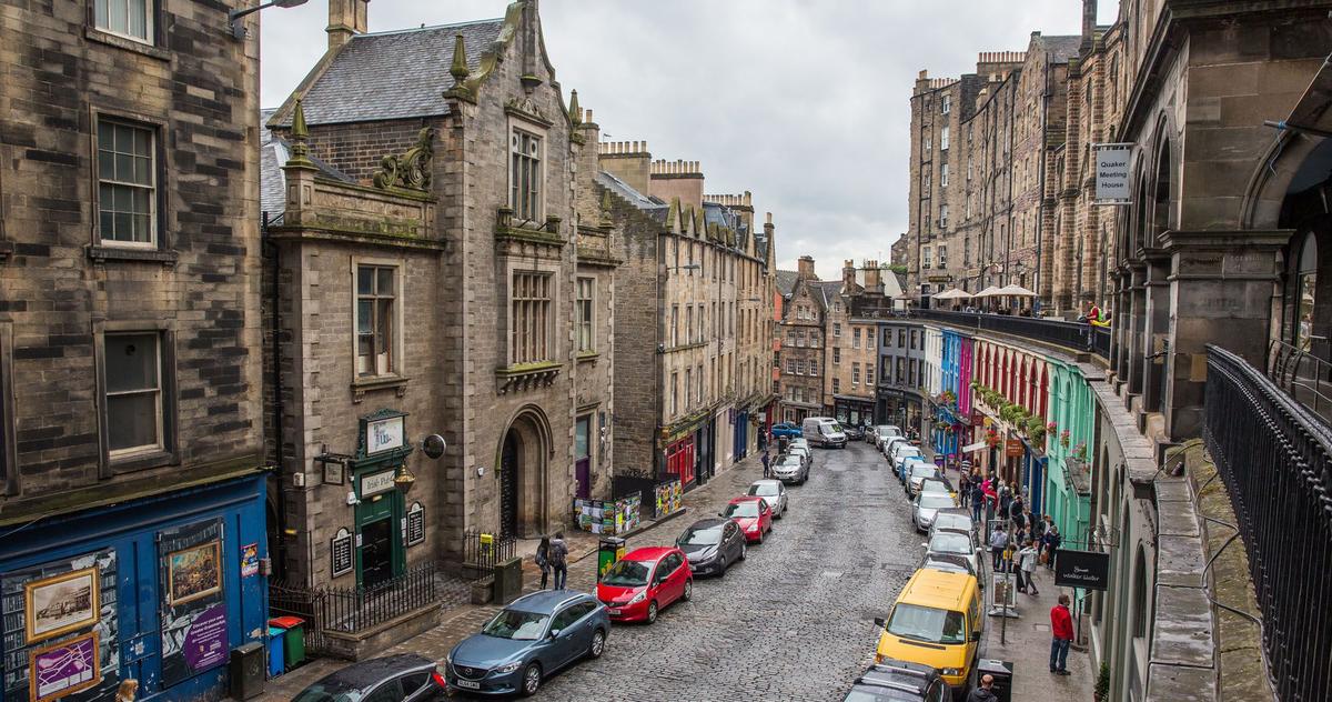 Earth Where Harry Potter Was Born: Edinburgh