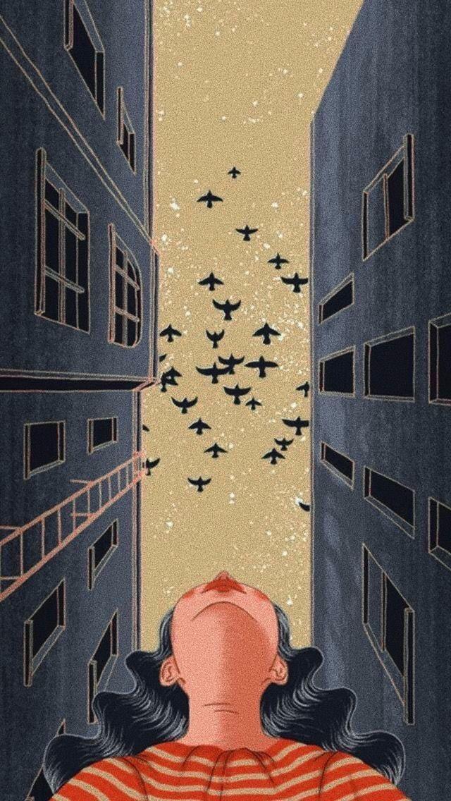 Birlikte ama yalnız, iki yabancı.