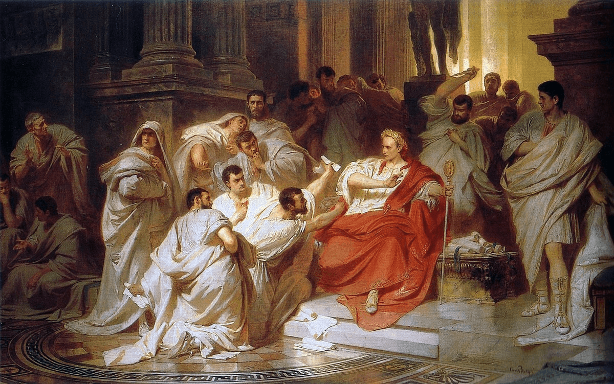 Friendship and Betrayal: Caesar and Brutus