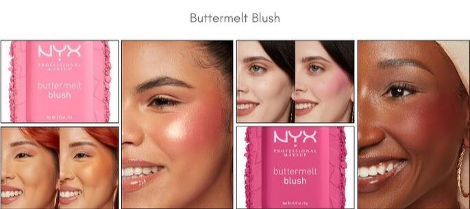 NYX Buttermelt Blush: Cildinle Birleşen Renkler