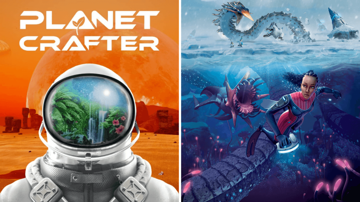 Planet Crafter and Subnautica Below Zero: Two Worlds, One Goal