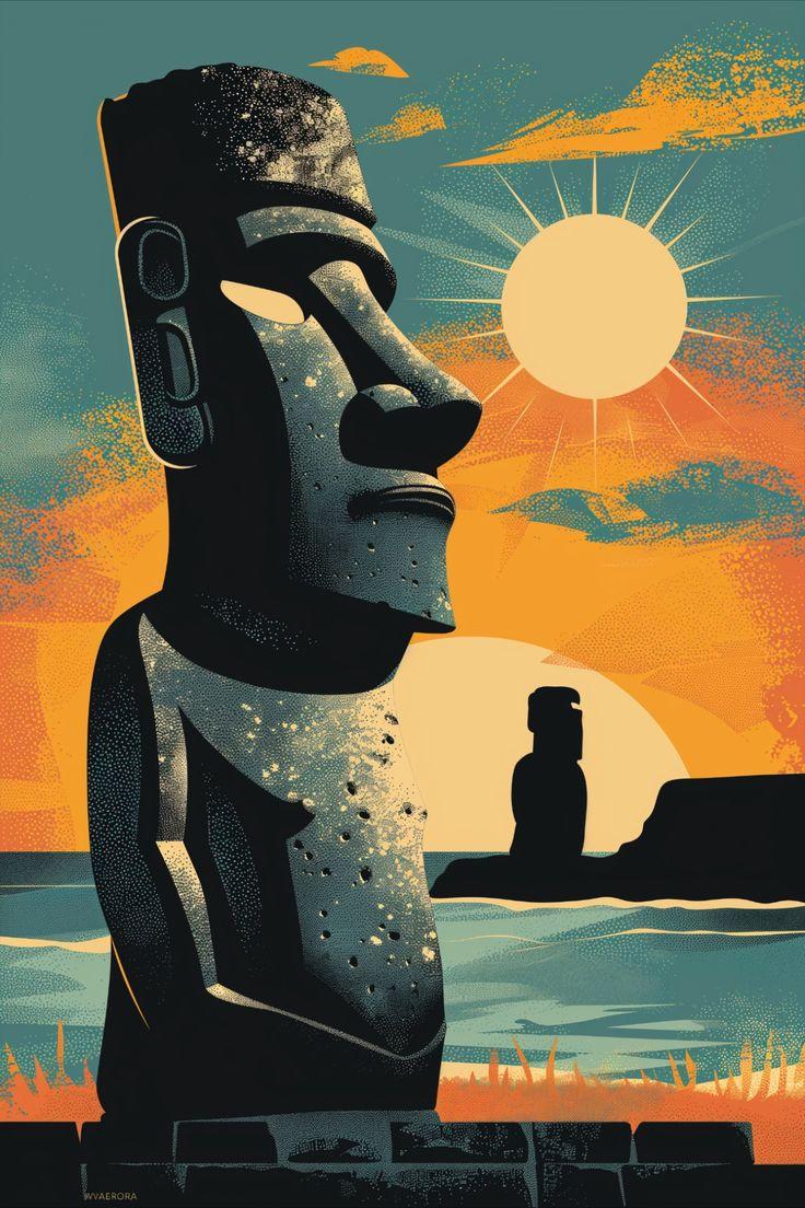 Moai Heykelleri