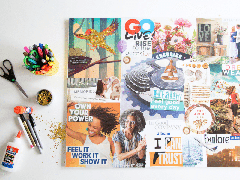 Hayal Et, Planla, Gerçekleştir: Yeni Yıl İçin Vision Board Yapımı