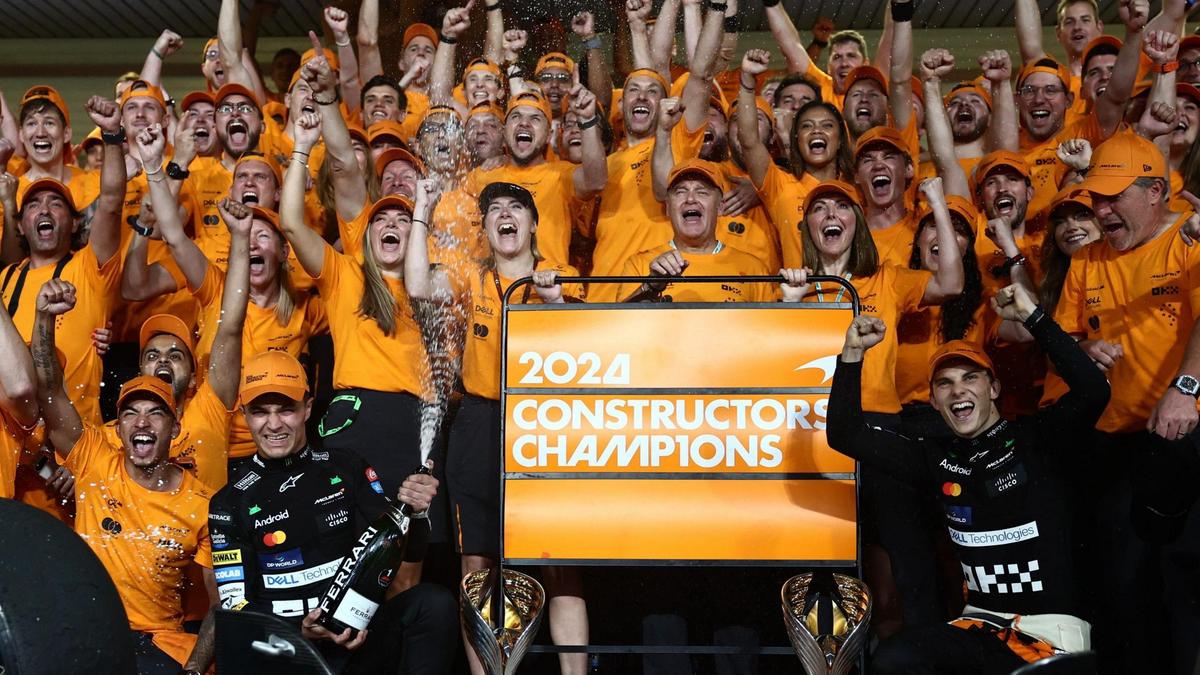 McLaren is back to championship celebrations after 26 years
