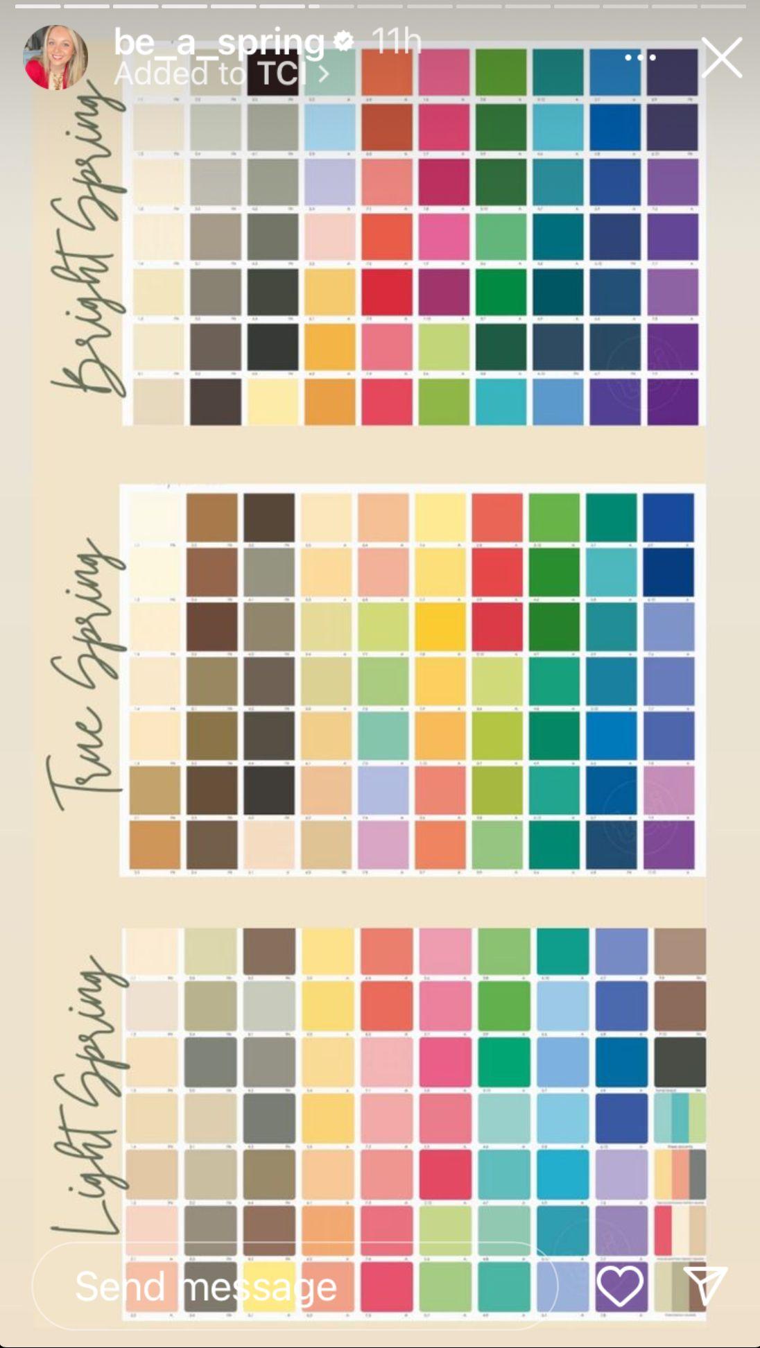 İlkbahar Renk Paleti