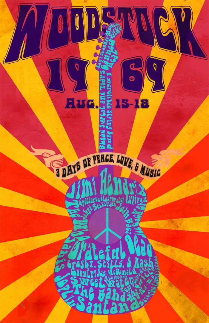 Woodstock 1969| Three days of Peace and Music