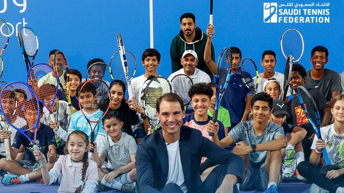 Suudi Arabistan Tenis Federasyonu Elçisi Rafael Nadal