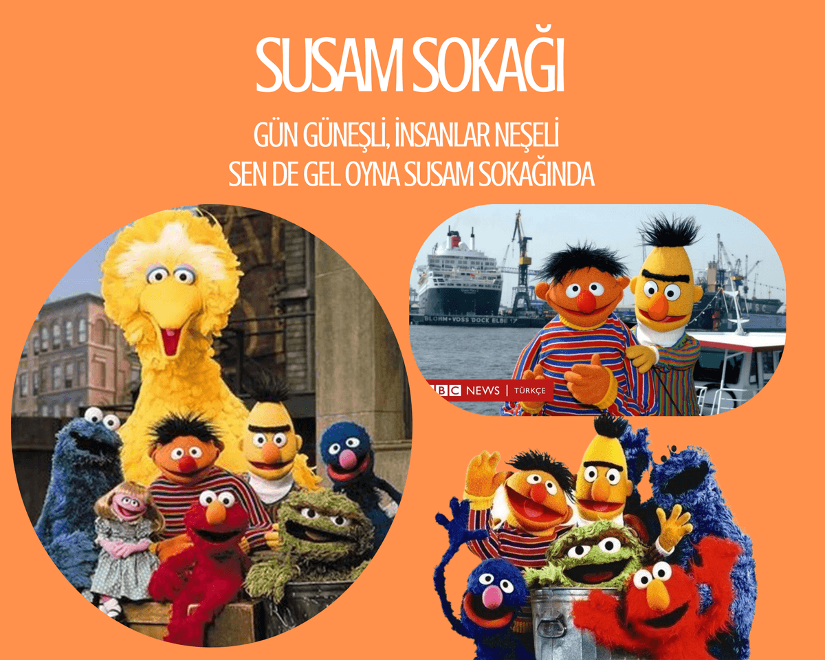 Çocukluğumuzun Unutulmazı Susam Sokağı