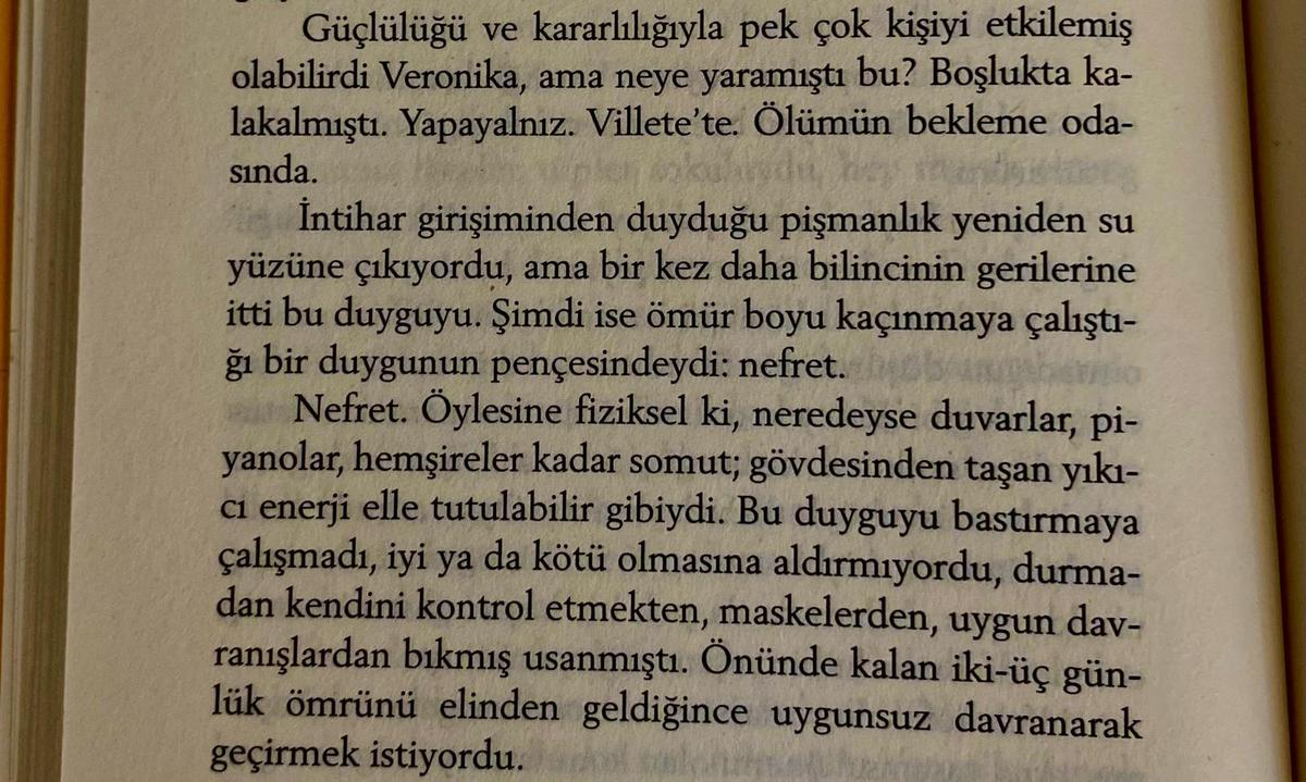 Veronika Ölmek İstiyor