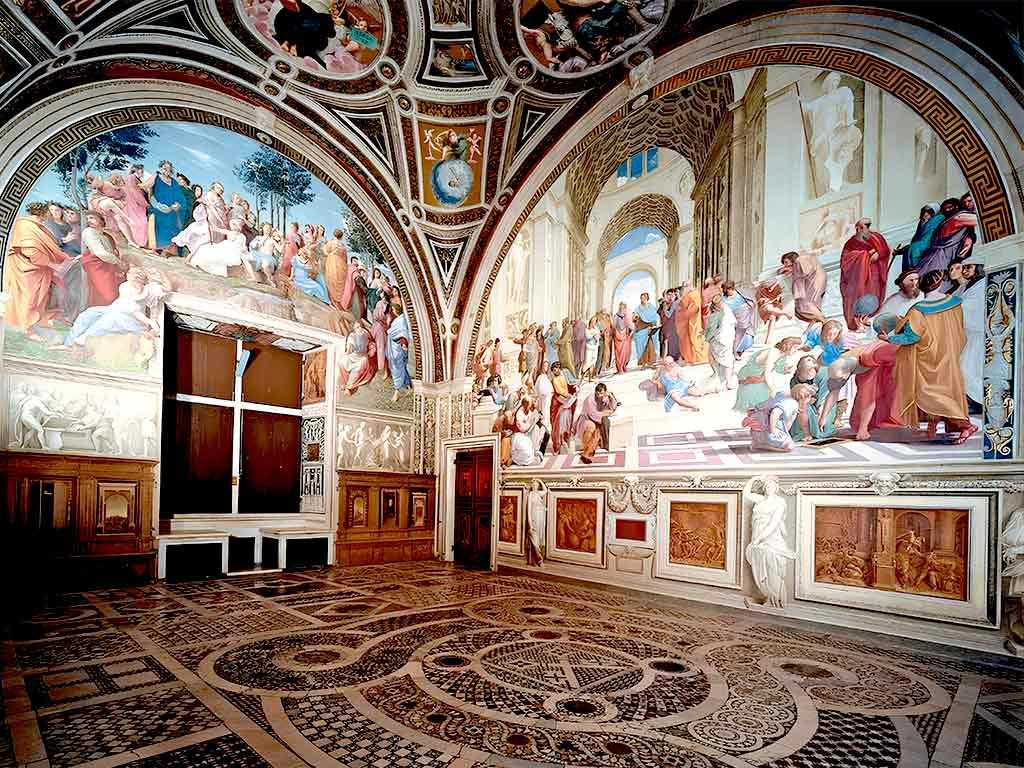 Her Ayrıntısı Başlı Başına Bir Eser Olan "Atina Okulu"