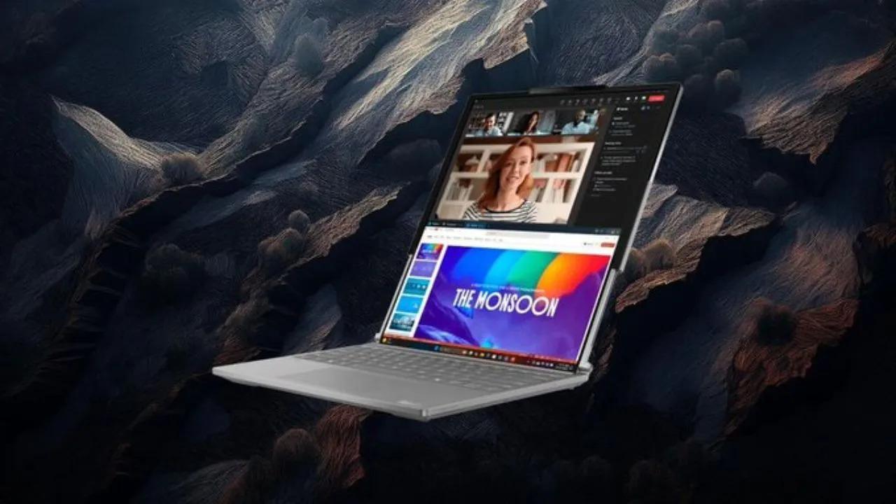 Lenovo'nun İlk Katlanabilir Dizüstü Bilgisayarı