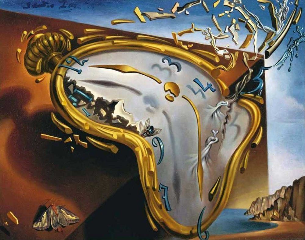 SALVADOR DALI an artist out of time - Thomas Dellert - Giclée print on Paper