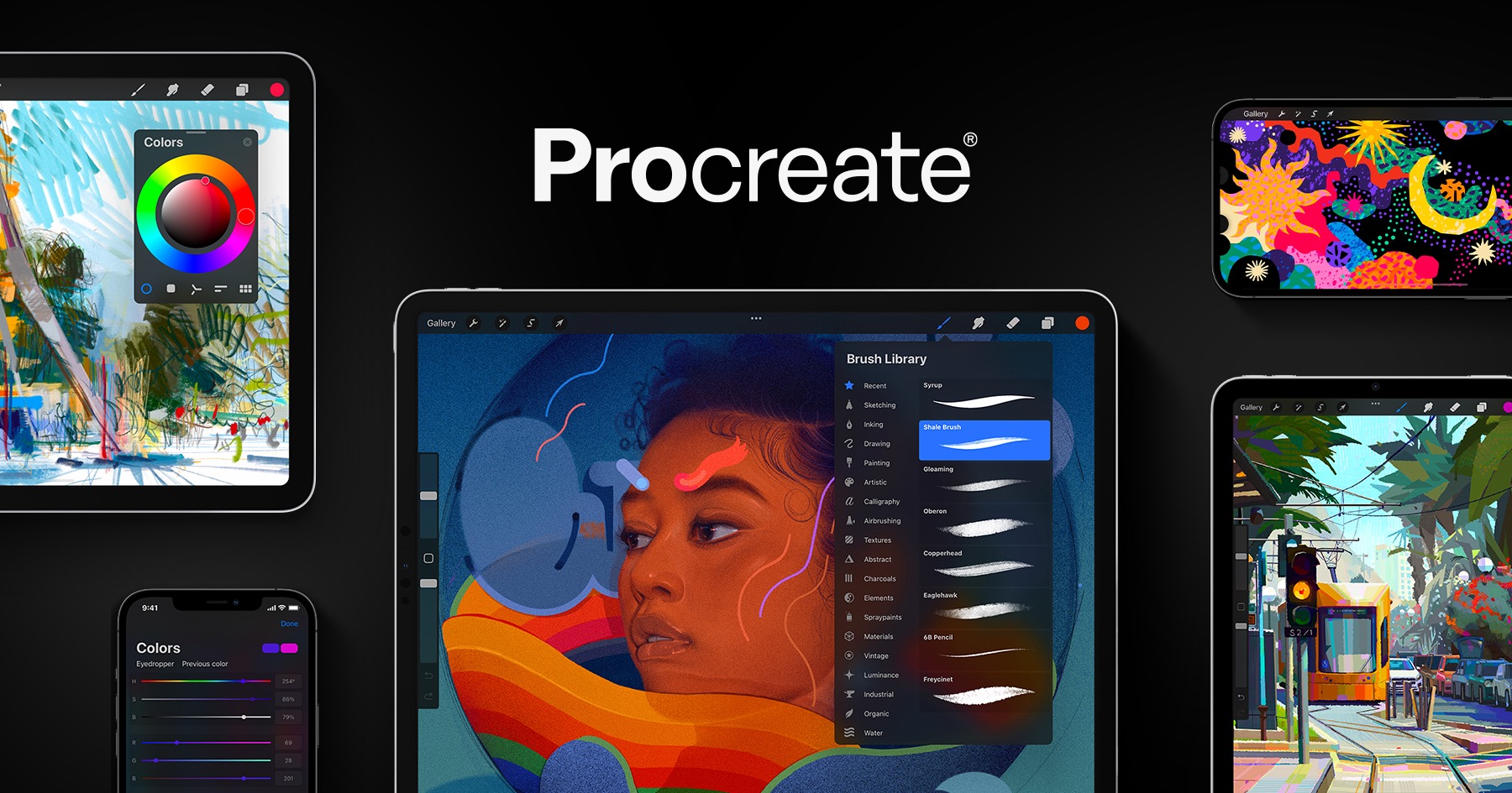 Приложение procreate